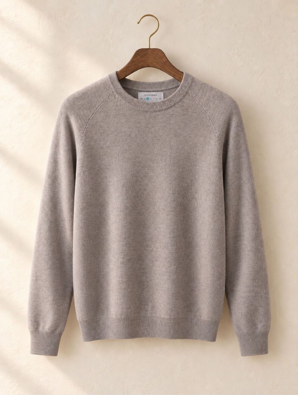 NWOT Oliver Charles Unisex all seasons crew neck sweater , Small C13